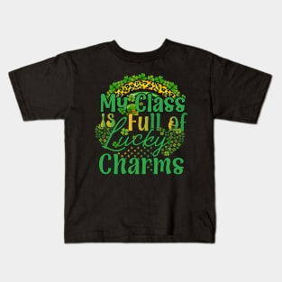 My class room is full of lucky charms, St. Patrick's Day Kids T-Shirt